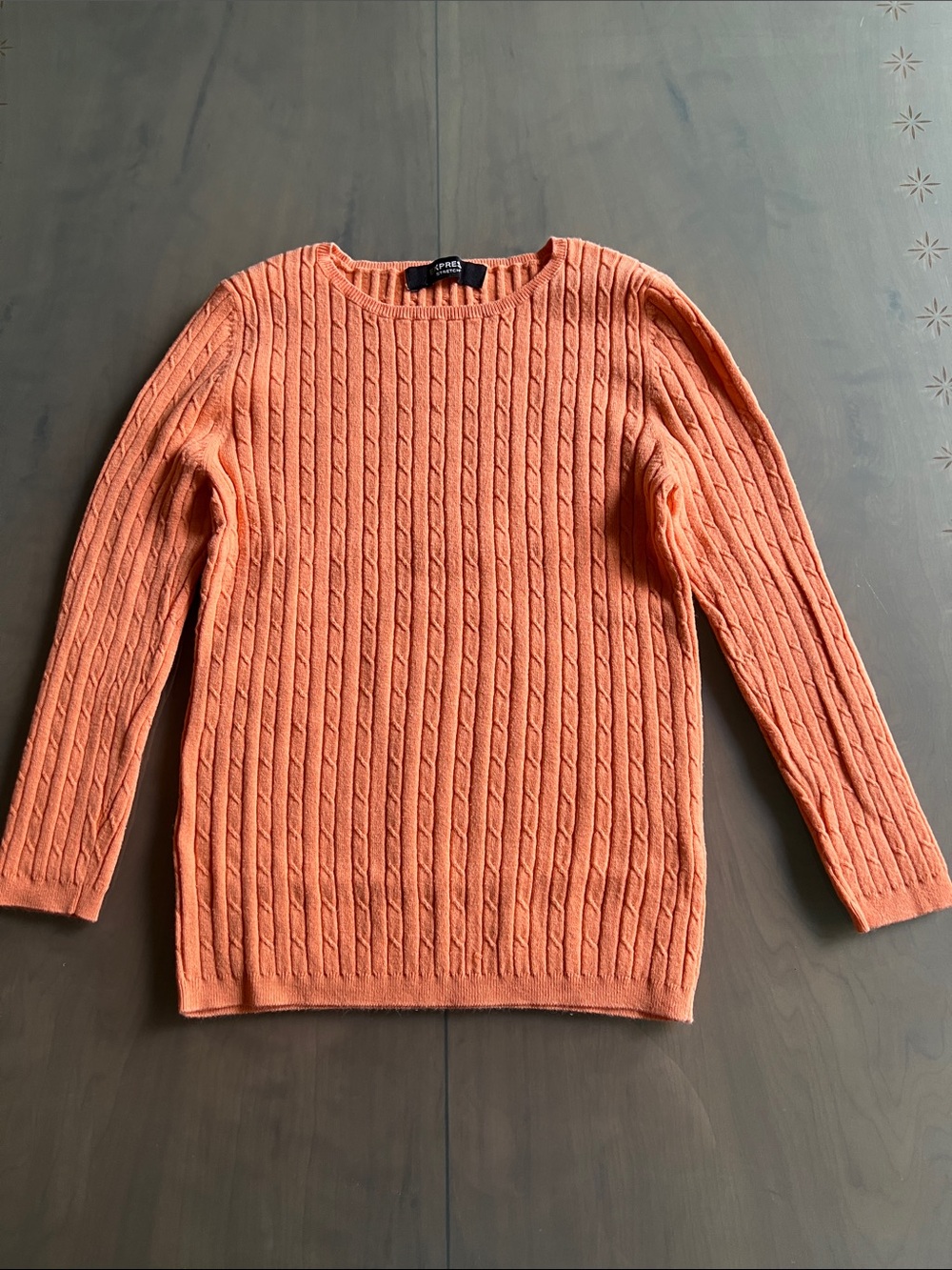 Express Cable-Knit Crew Sweater